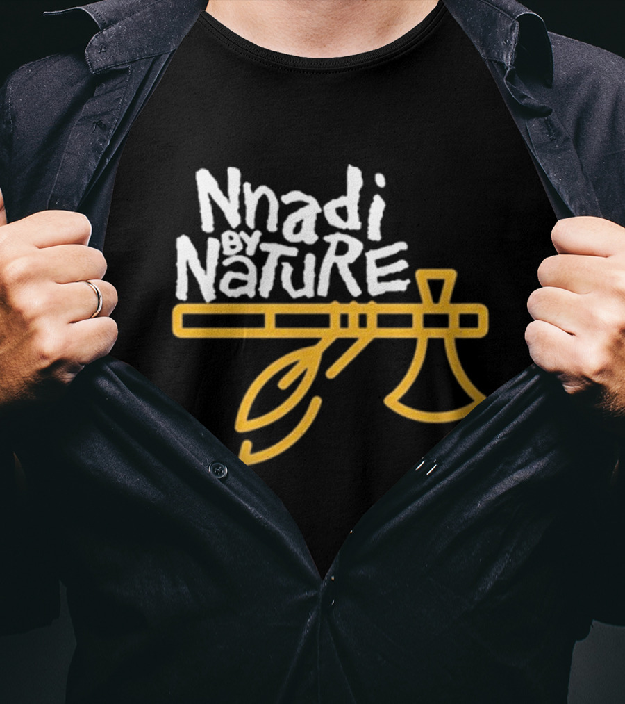 Nnadi By Nature Axe Logo Featuring Derrick Nnadi T-Shirt