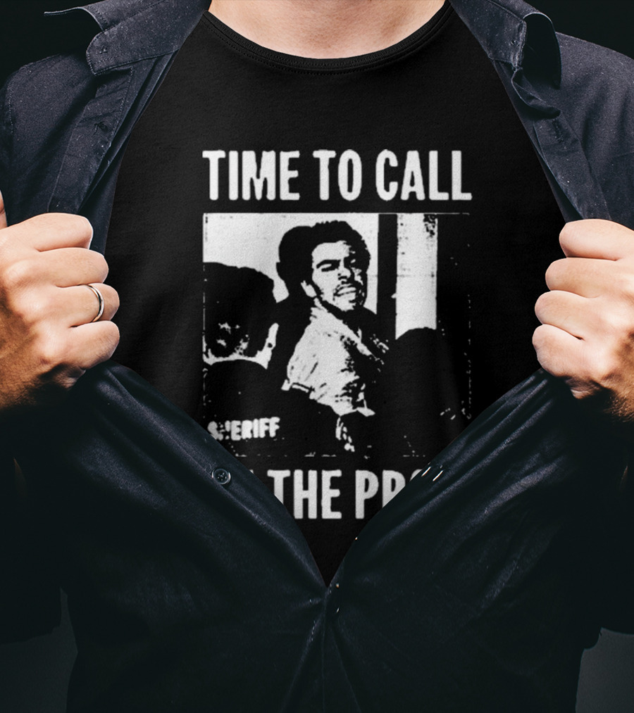 Time To Call In The Pros Sheriff Luigi Mangione T-Shirt