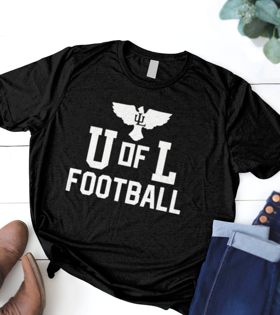 U Of L Football Donovan Mitchell With Eagle T-Shirt