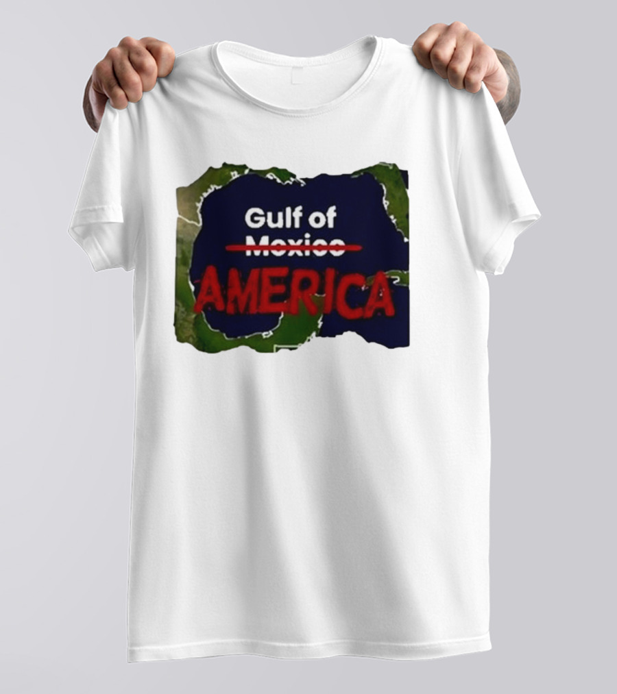 Gulf Of America Map T-Shirt