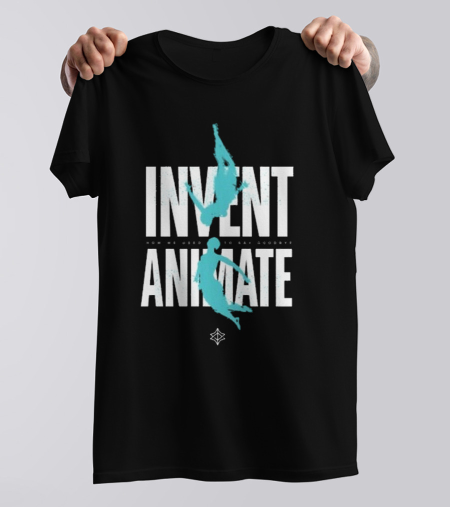 Invent Animate How We Used To Say Goodbye Falling Figures T-Shirt