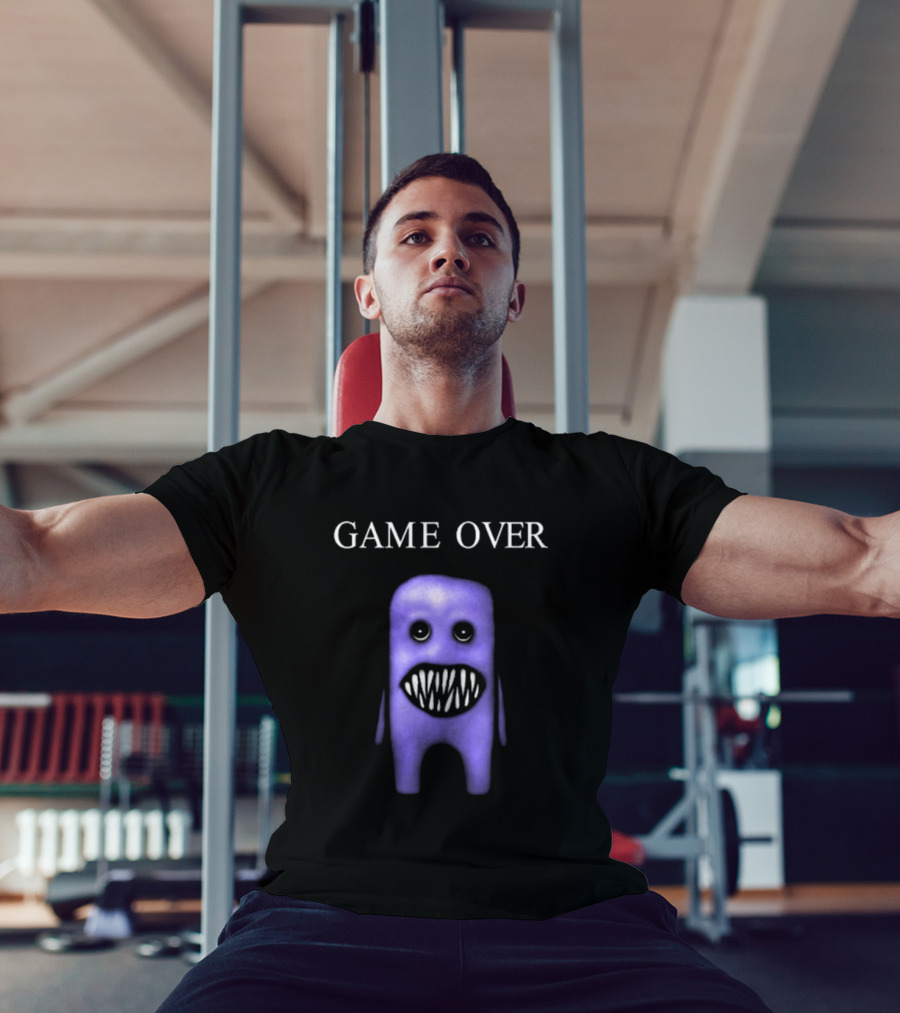 GAME OVER Fuwatti Aooni Purple Monster T-Shirt