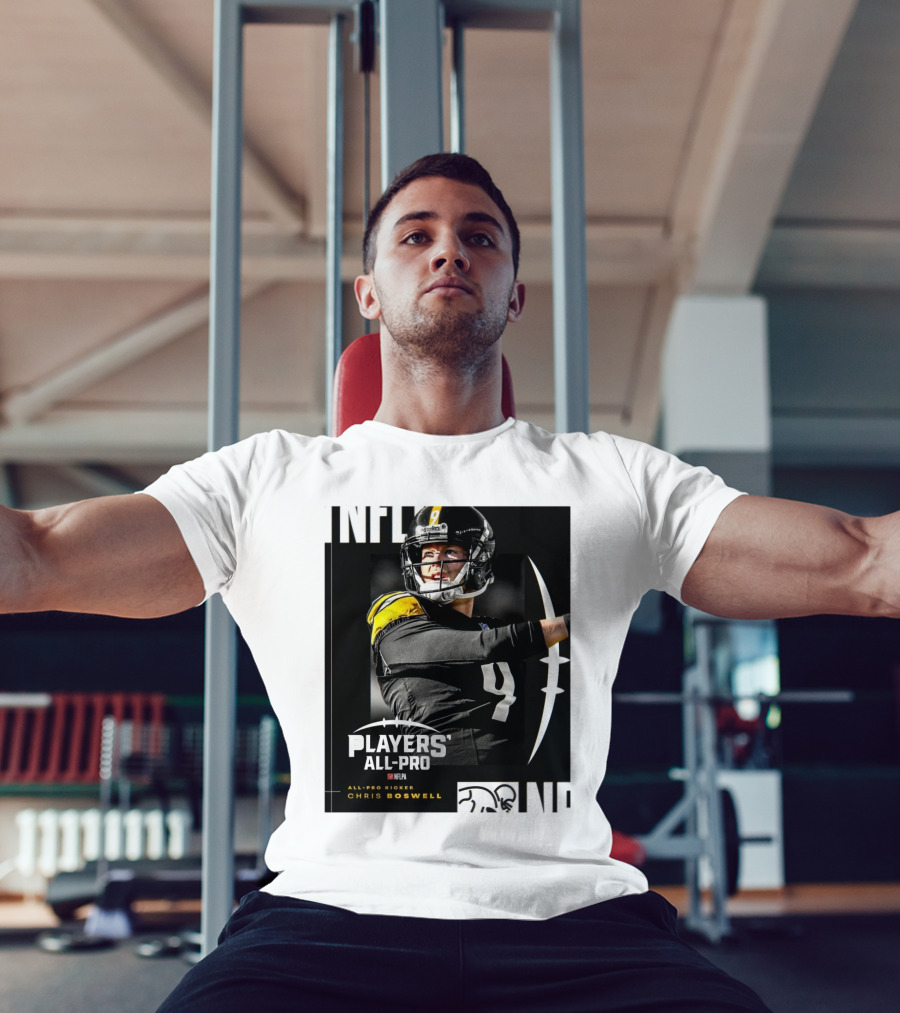 Pittsburgh Steelers NFLPA Players' All-Pro Kicker Chris Boswell T-Shirt