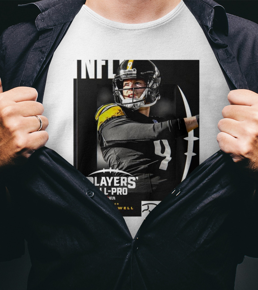 Pittsburgh Steelers NFLPA Players' All-Pro Kicker Chris Boswell T-Shirt
