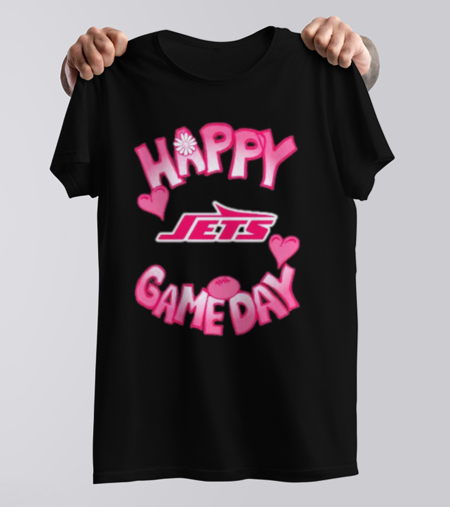 Happy Gameday New York Jets Valentine’s Day 2025 T-Shirt