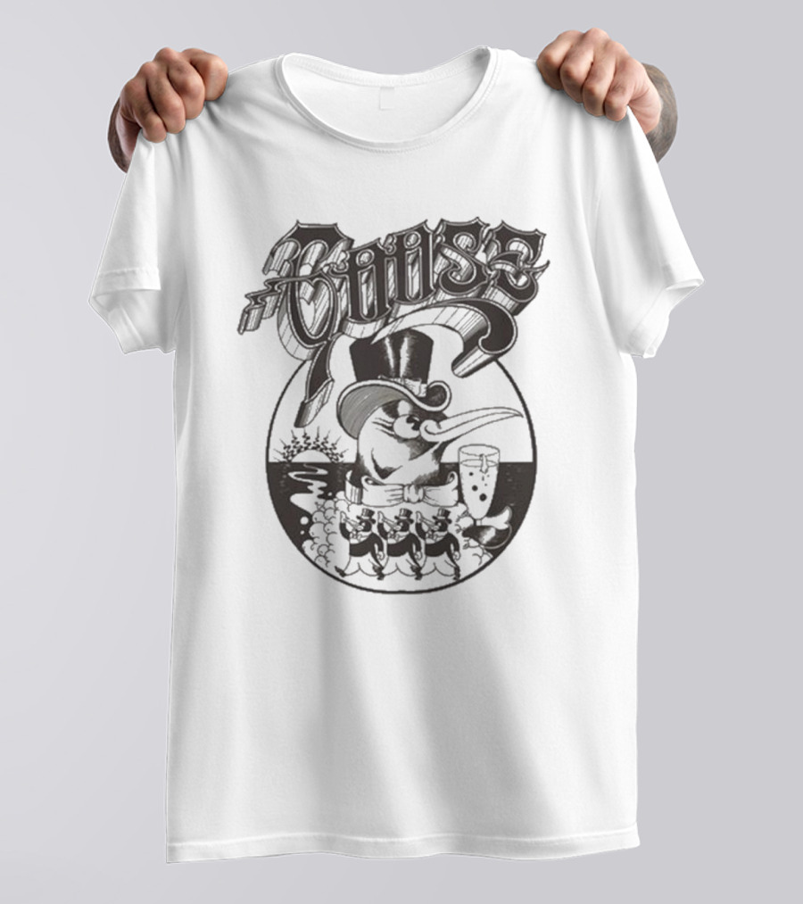 Goose Penguin Fancy New Year's Eve Event 2025 T-Shirt