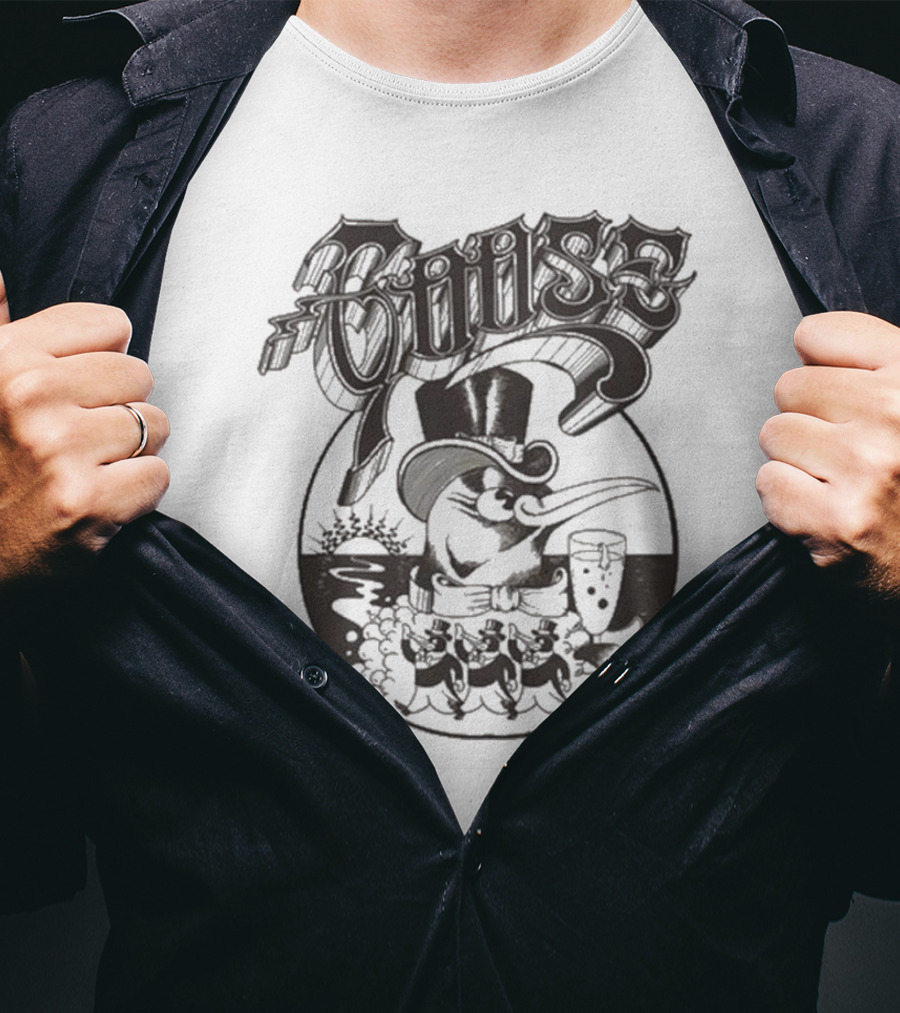 Goose Penguin Fancy New Year's Eve Event 2025 T-Shirt