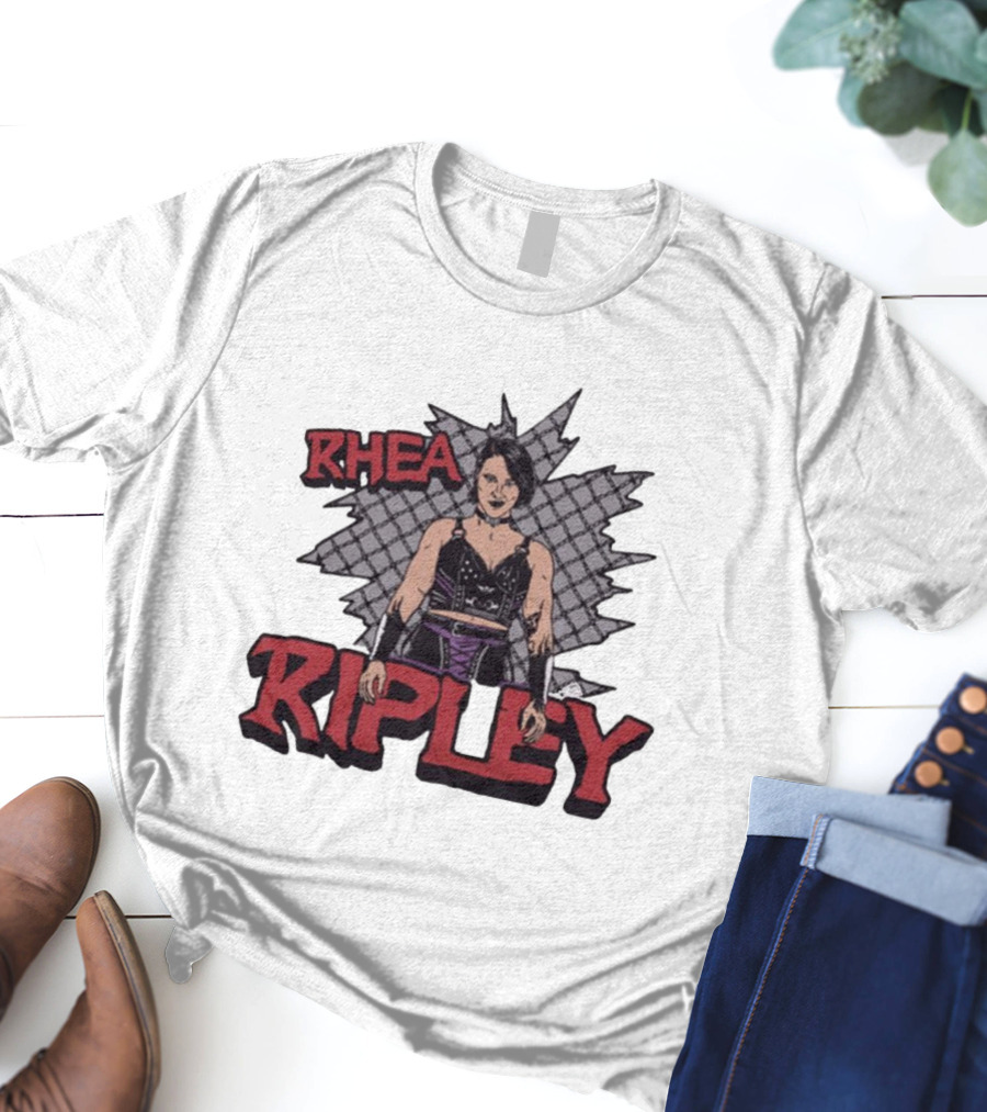 Rhea Ripley WWE Champion Graphic Performance T-Shirt