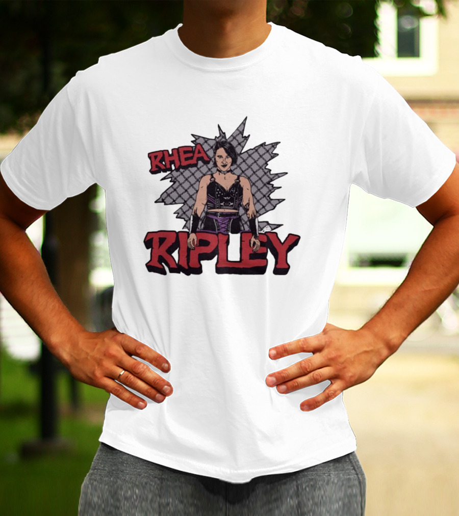 Rhea Ripley WWE Champion Graphic Performance T-Shirt
