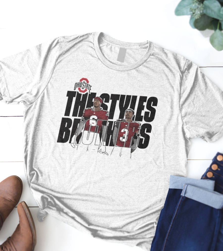 Ohio State Buckeyes The Styles Brothers Sonny Styles Lorenzo Styles Jr T-Shirt