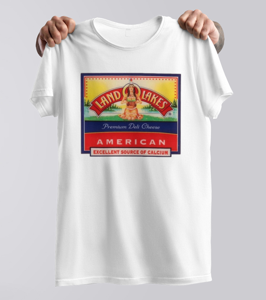 Land O Lakes Premium Deli Cheese American Excellent Source Of Calcium T-Shirt