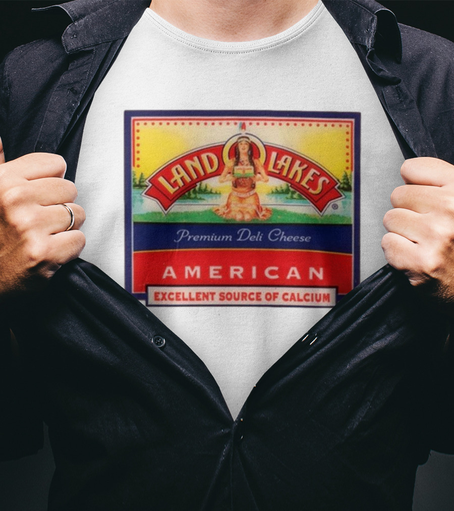Land O Lakes Premium Deli Cheese American Excellent Source Of Calcium T-Shirt