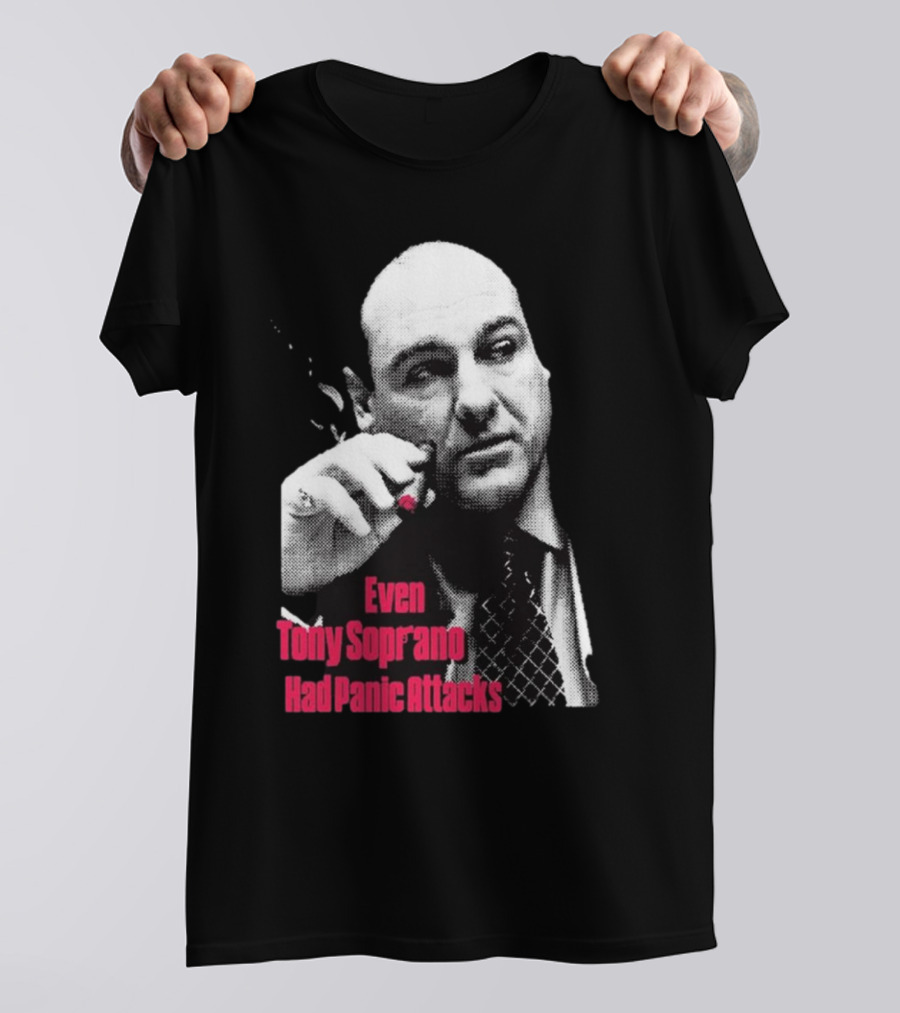 Even Tony Soprano Had Panic Attacks Iconic Image T-Shirt