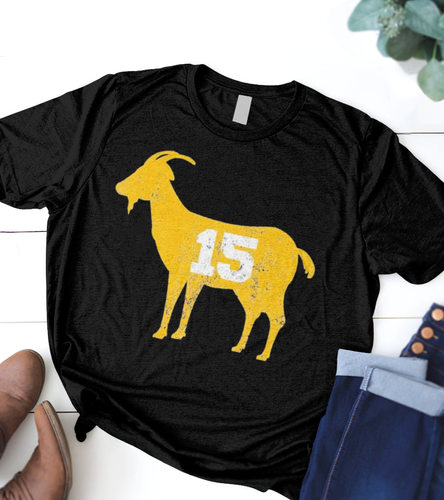 Goat 15 Yellow Silhouette Toddler Fine Jersey T-Shirt