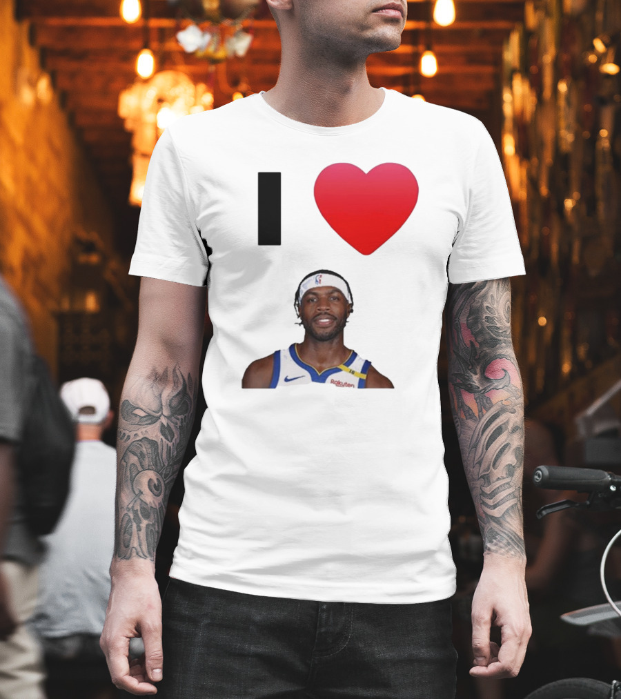 I Love Buddy Hield Golden State Warriors NBA T-Shirt