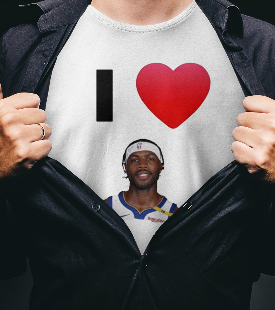 I Love Buddy Hield Golden State Warriors NBA T-Shirt