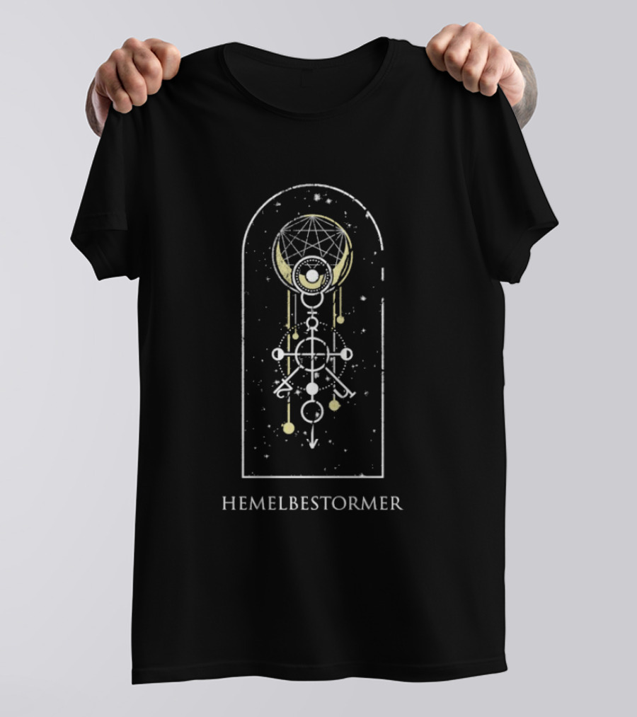Hemelbestormer Celestial Symbols In The Radiant Veil T-Shirt