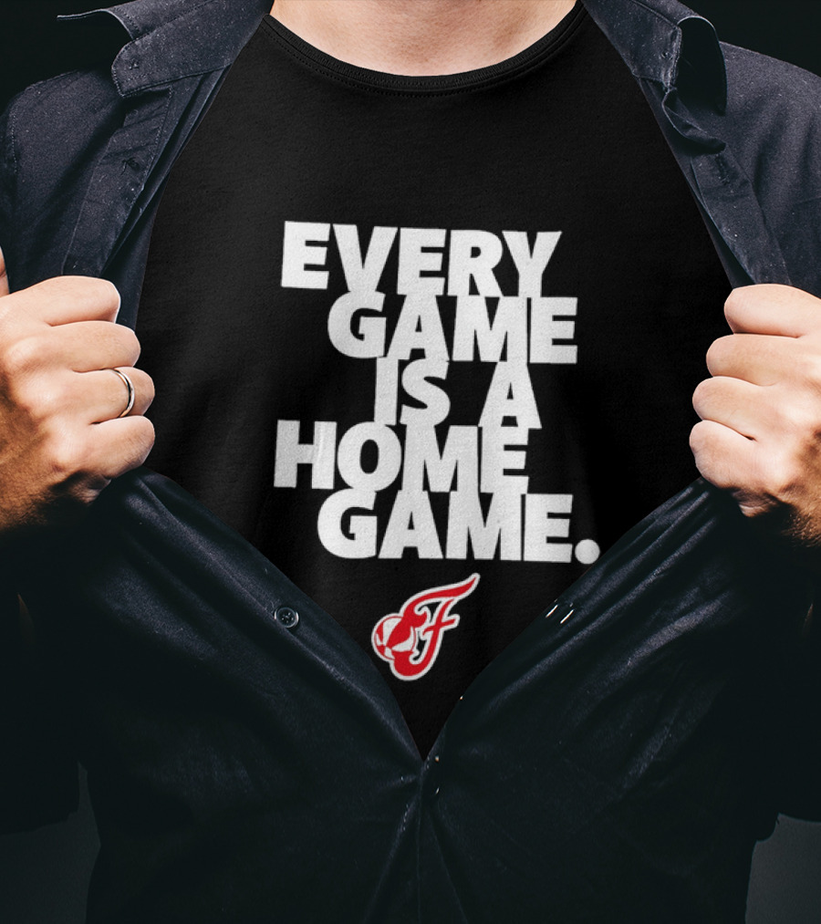 Every Game Is A Home Game Indiana Fever F Logo T-Shirt