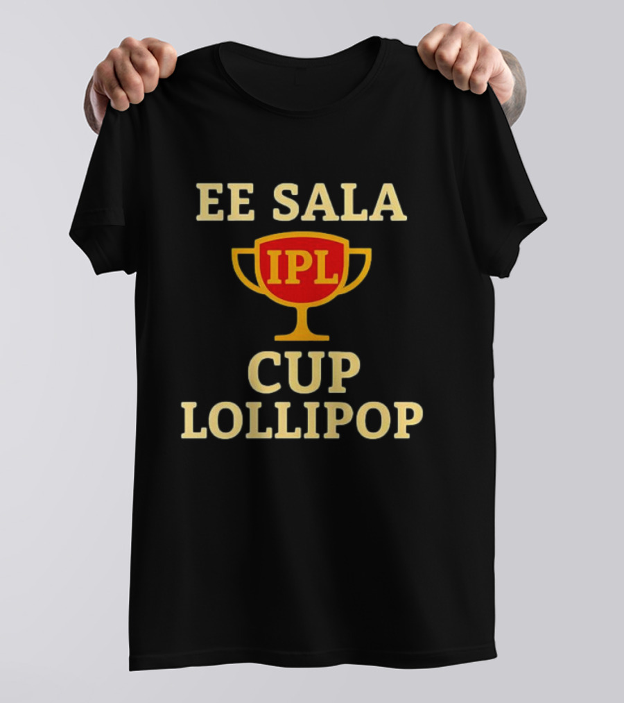 IPL EE Sala Cup Lollipop Trophy T-Shirt