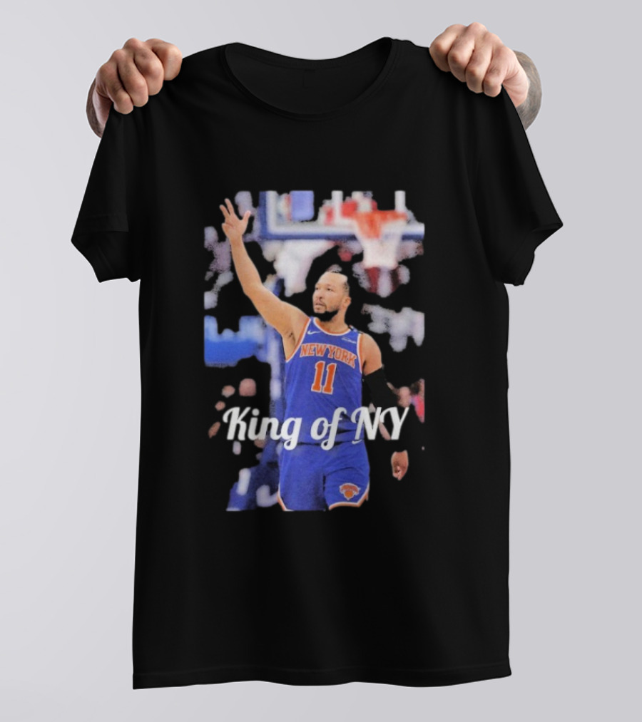 Jalen Brunson 11 New York Knicks King Of NY T-Shirt
