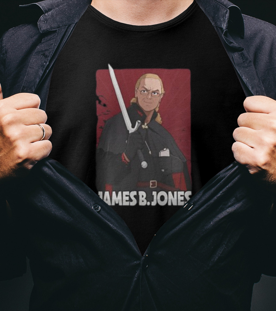 James B. Jones Anime Sword Warrior T-Shirt