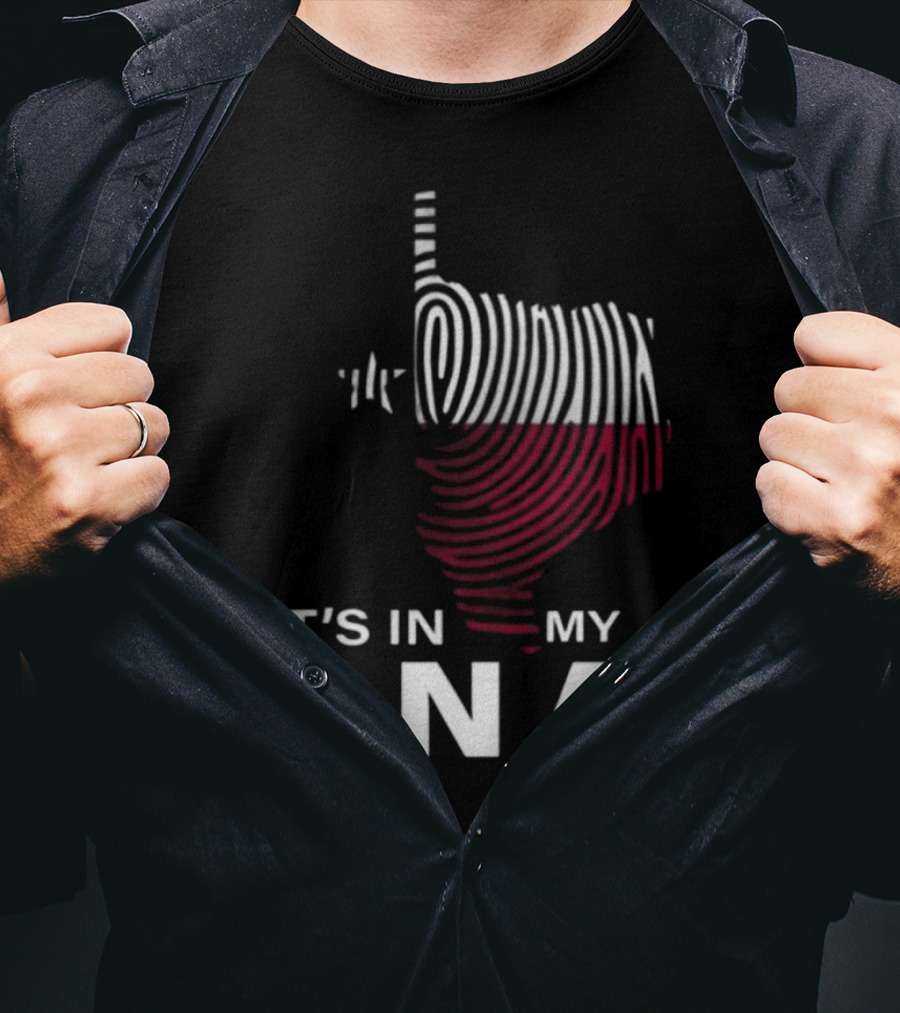 Texas Fingerprint It's In My DNA T-Shirt