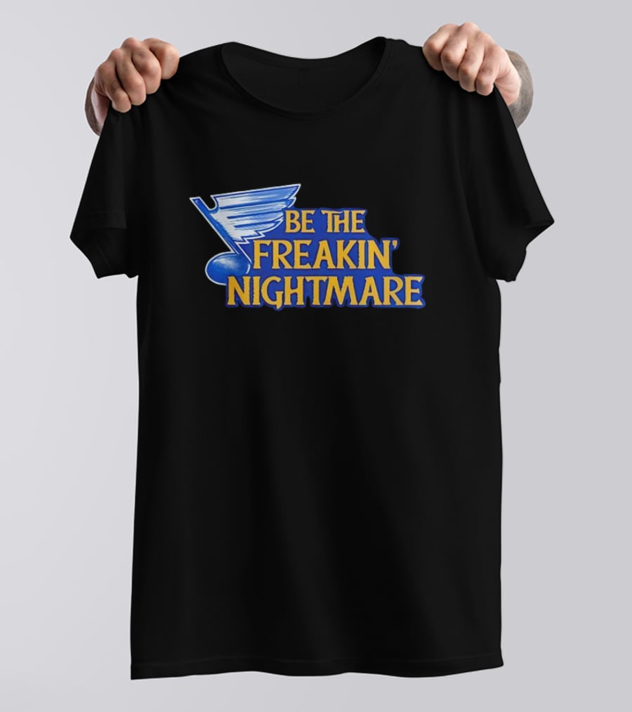 Jon Gruden Be The Freakin’ Nightmare St. Louis Blues Thank You T-Shirt