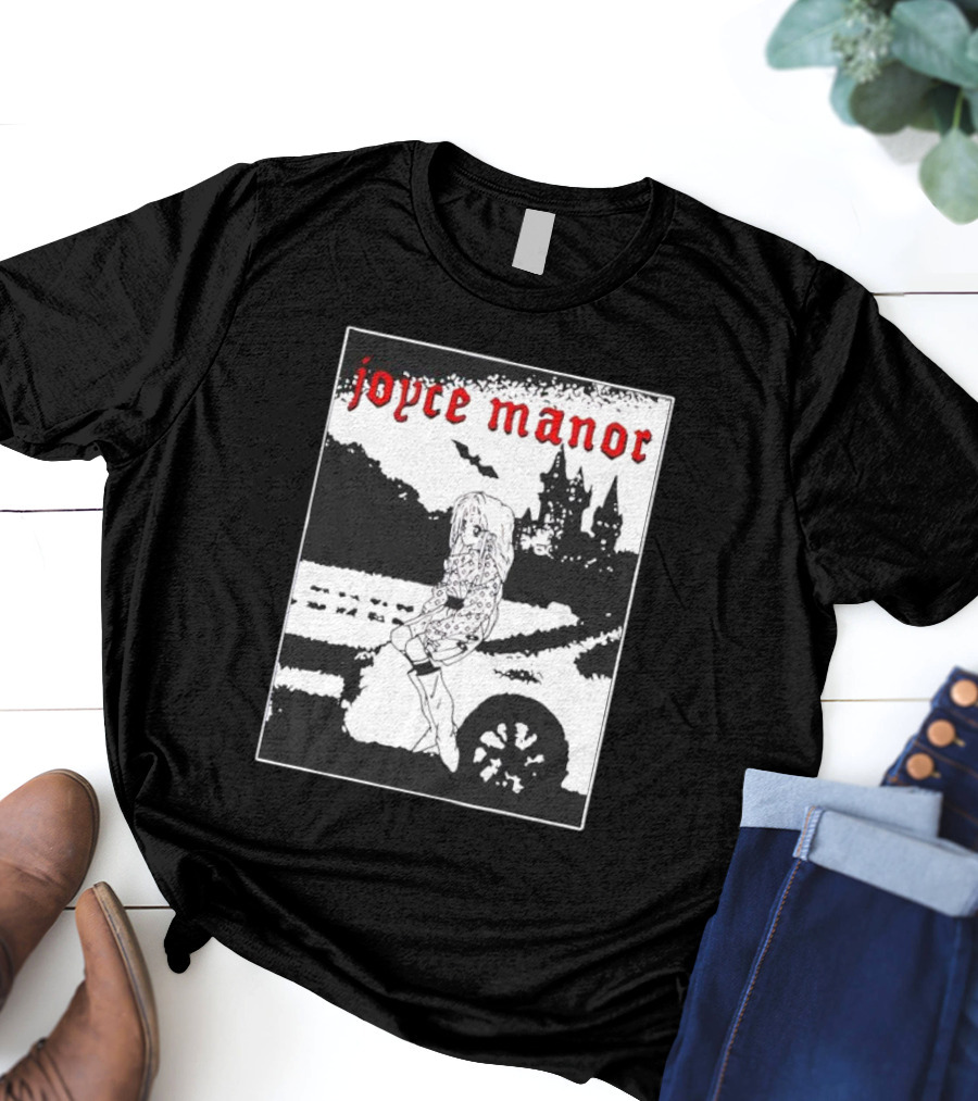 Joyce Manor Castle Anime Girl And Bat T-Shirt