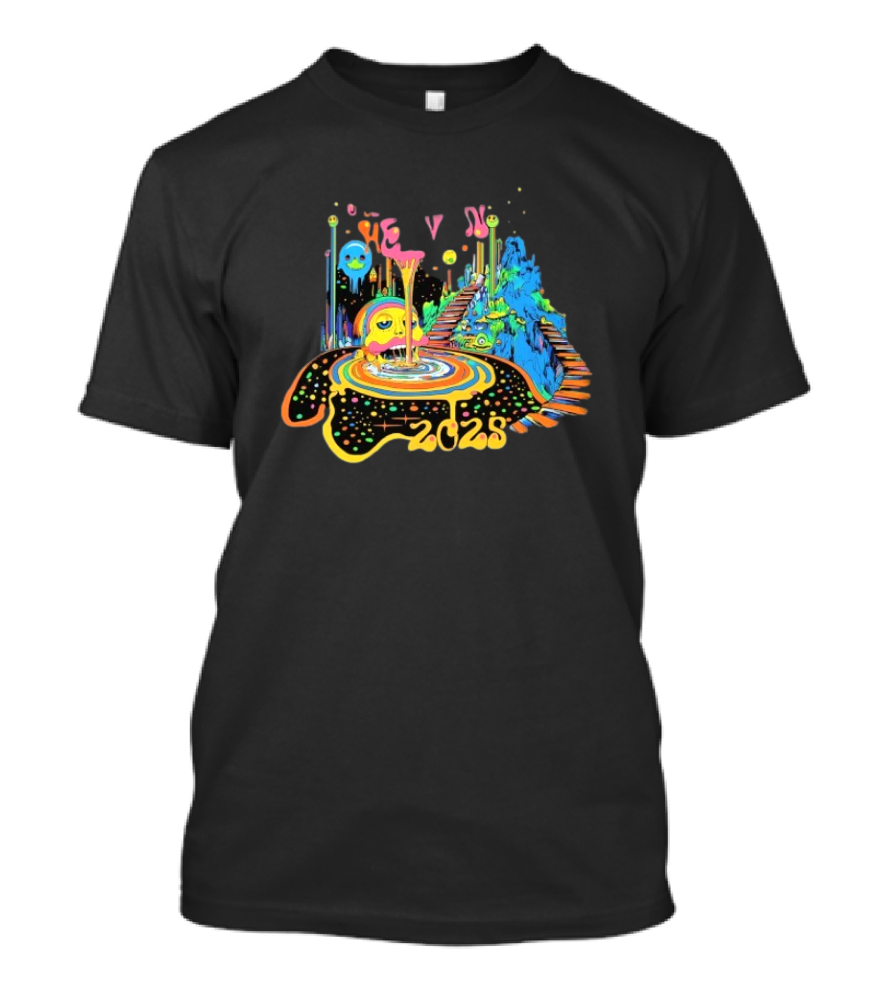 Just Like Heaven 2025 Psychedelic Cosmos Adventure T-Shirt
