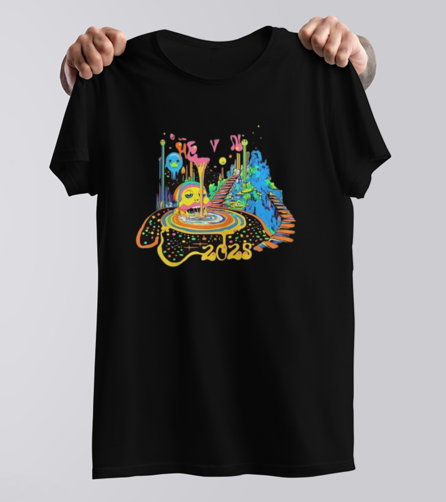 Just Like Heaven 2025 Psychedelic Cosmos Adventure T-Shirt