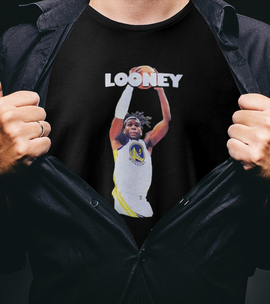 Looney Basketball Action Golden State Warriors 5 T-Shirt
