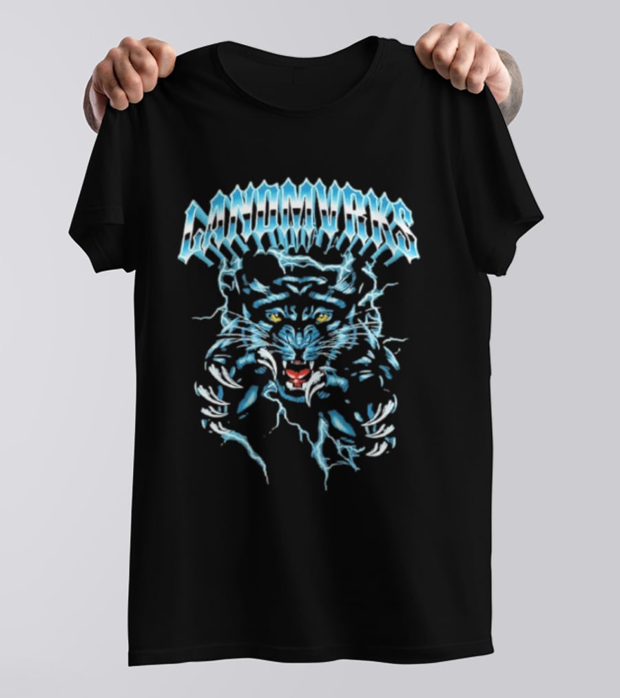 Landmvrks Ultra Panther Lightning Explosion T-Shirt