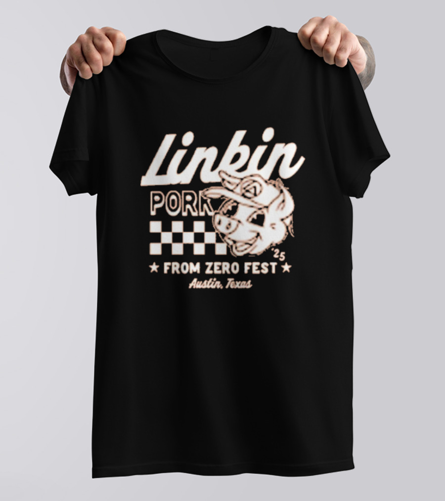 Linkin Pork From Zero Fest 25 Austin Texas T-Shirt