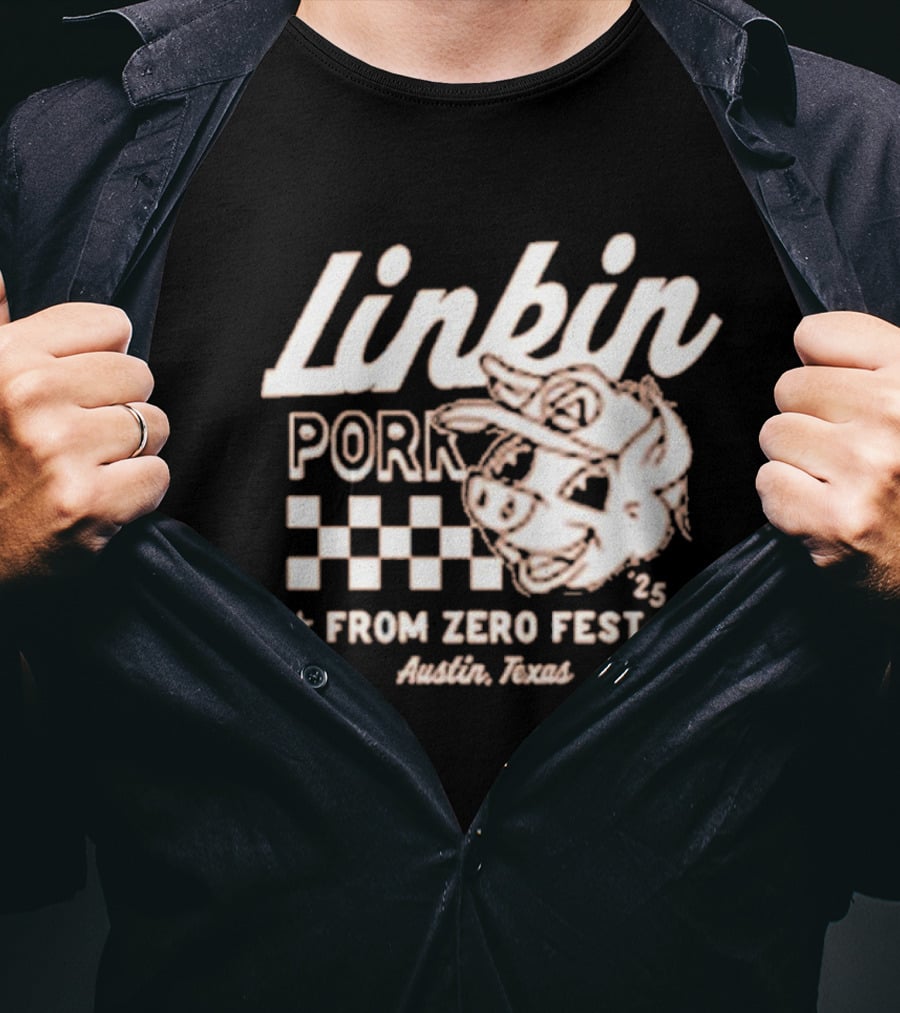 Linkin Pork From Zero Fest 25 Austin Texas T-Shirt