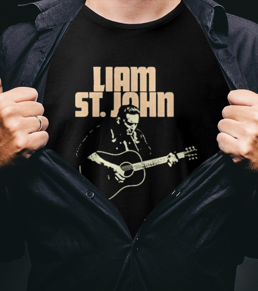 Liam St John Acoustic Guitar Performance T-Shirt
