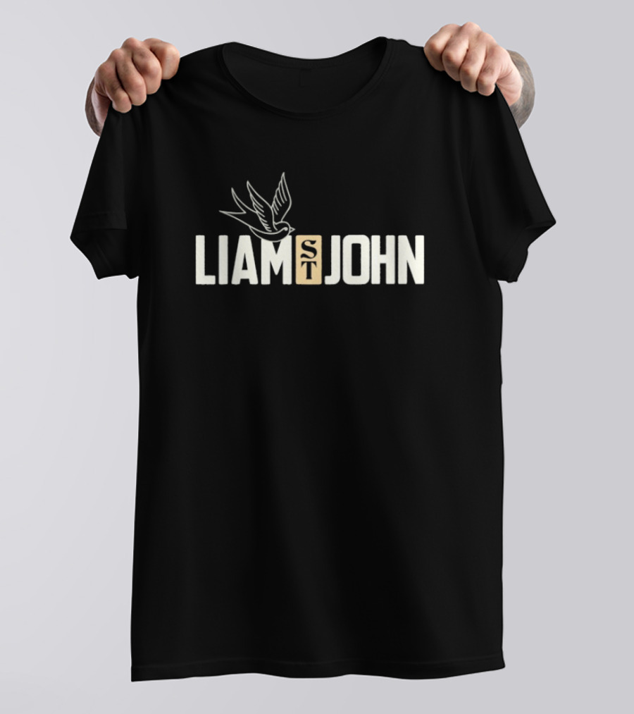 Liam St John Ride Or Die Bird Motif Typography T-Shirt