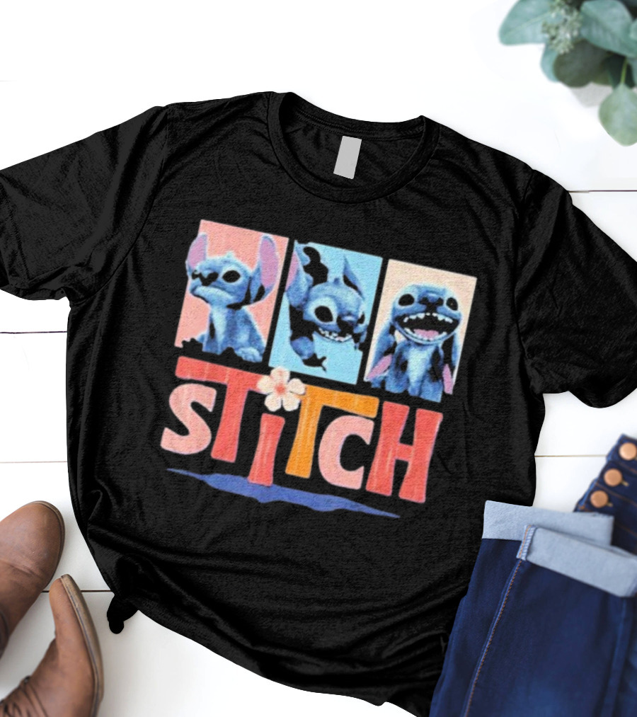 Stitch Moments Live Action Movie 2025 Lilo Collaboration T-Shirt