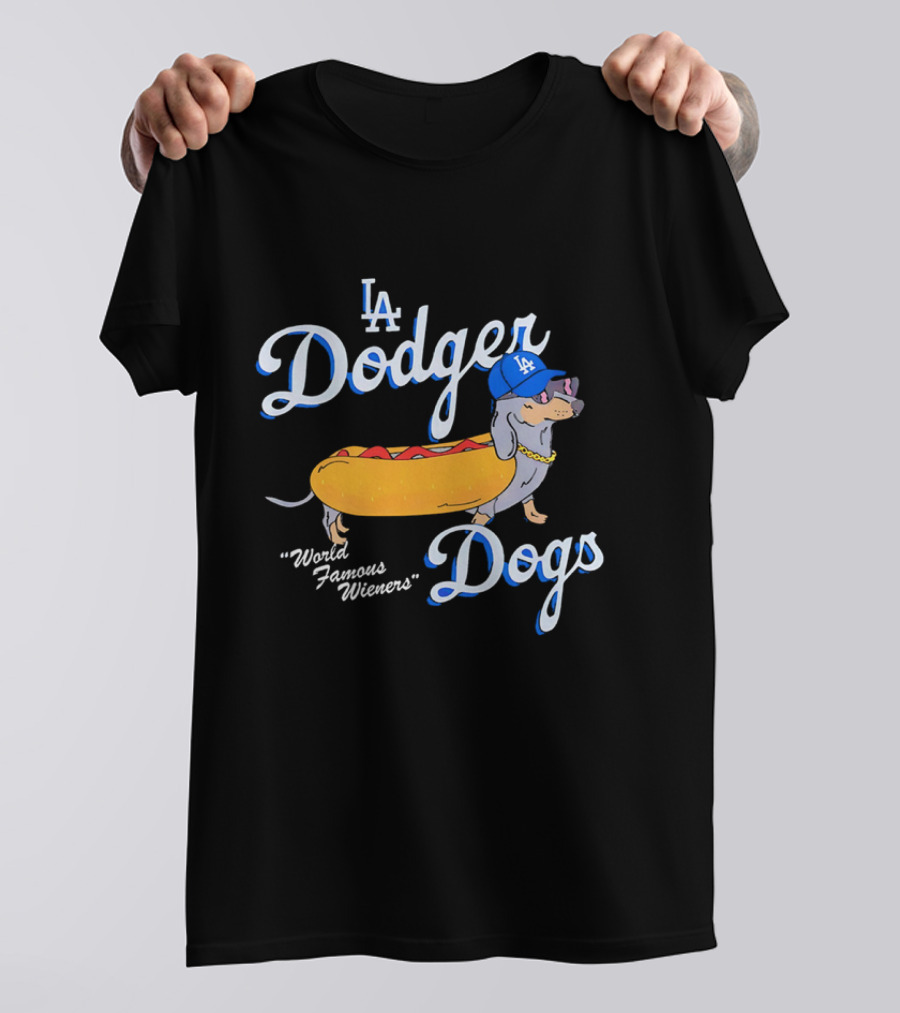 LA Dodger Dogs World Famous Wieners T-Shirt