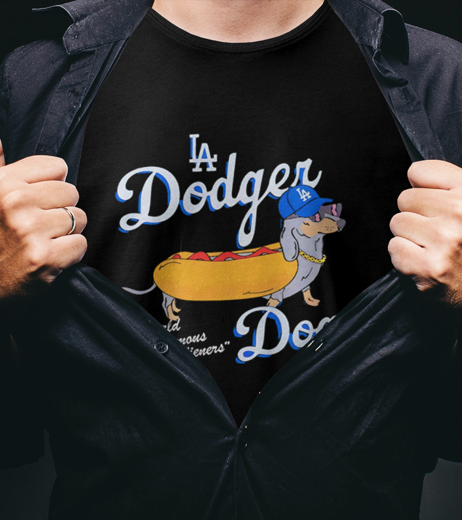 LA Dodger Dogs World Famous Wieners T-Shirt