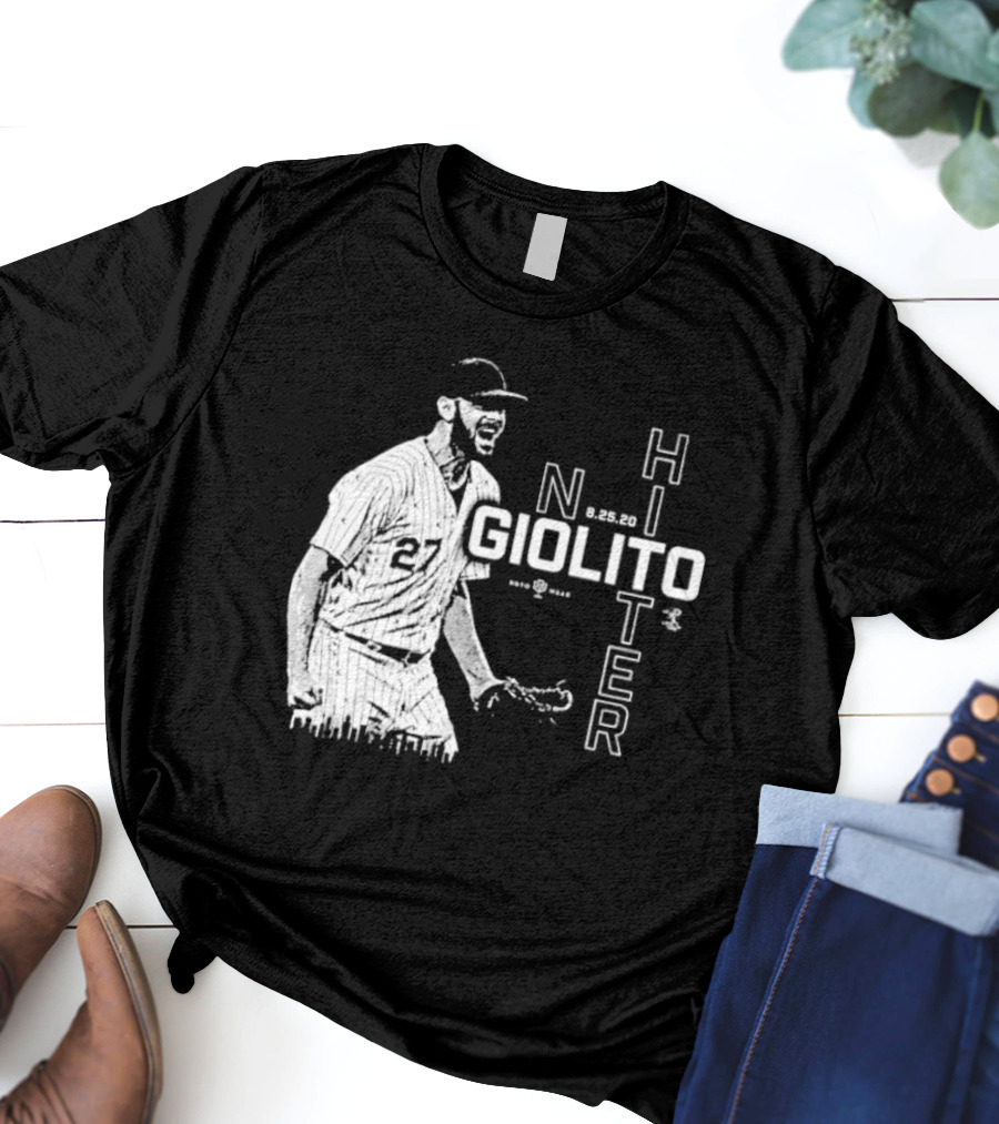 Lucas Giolito No Hitter Baseball Achievement Celebration T-Shirt
