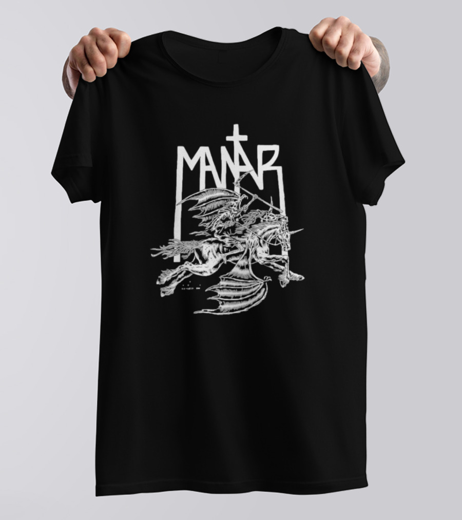 Mantar Post Apocalyptic Depression Winged Creature T-Shirt