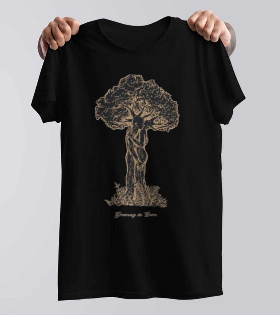 Marcosalvarado Growing In Love Embrace Tree Art T-Shirt