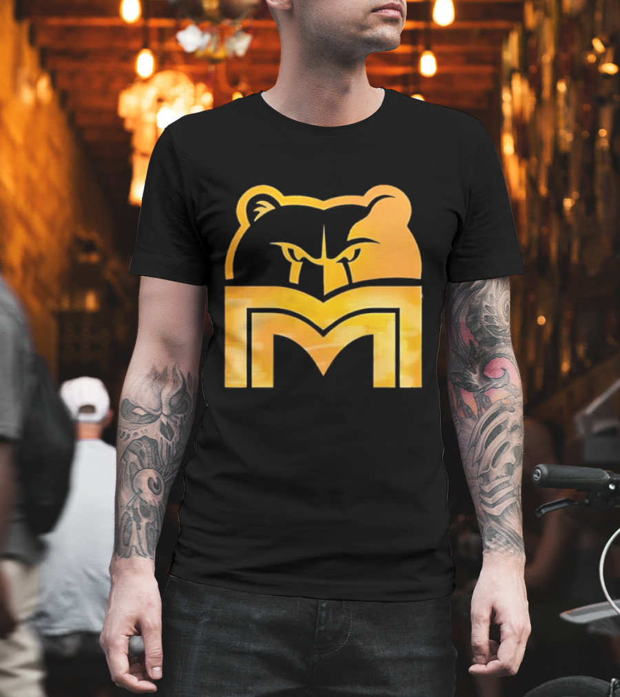 Memphis Grizzlies Playoff Pick Em 2025 Bear Head Logo T-Shirt