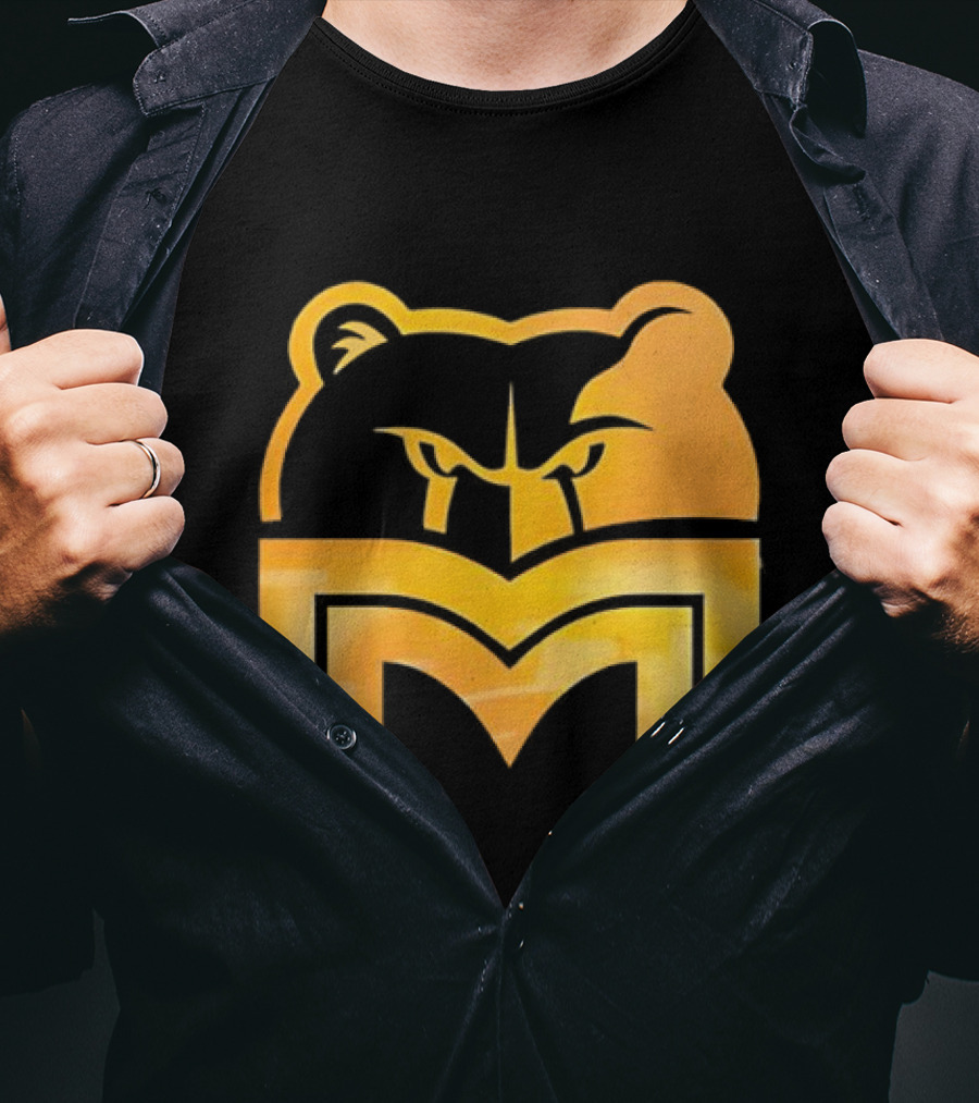 Memphis Grizzlies Playoff Pick Em 2025 Bear Head Logo T-Shirt