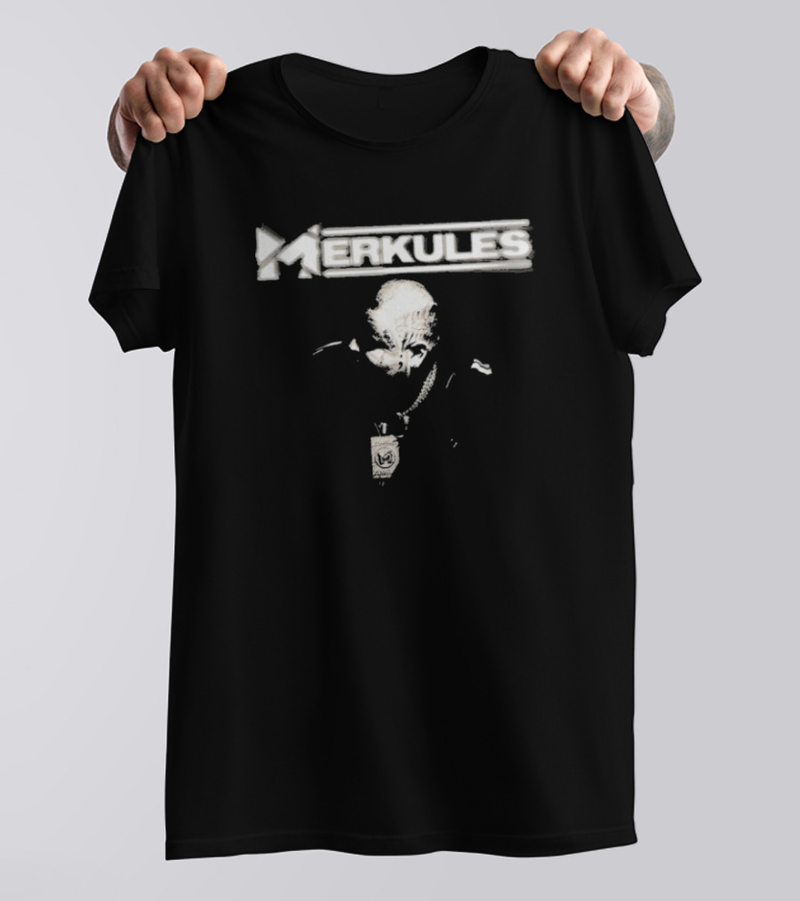 Merkules Profile Earn Respect Live Life Chain T-Shirt