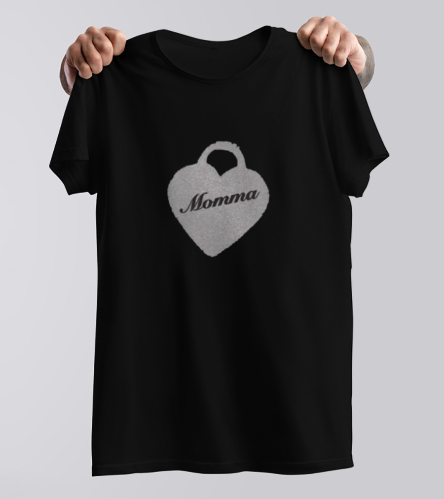 Momma Heart Charm T-Shirt