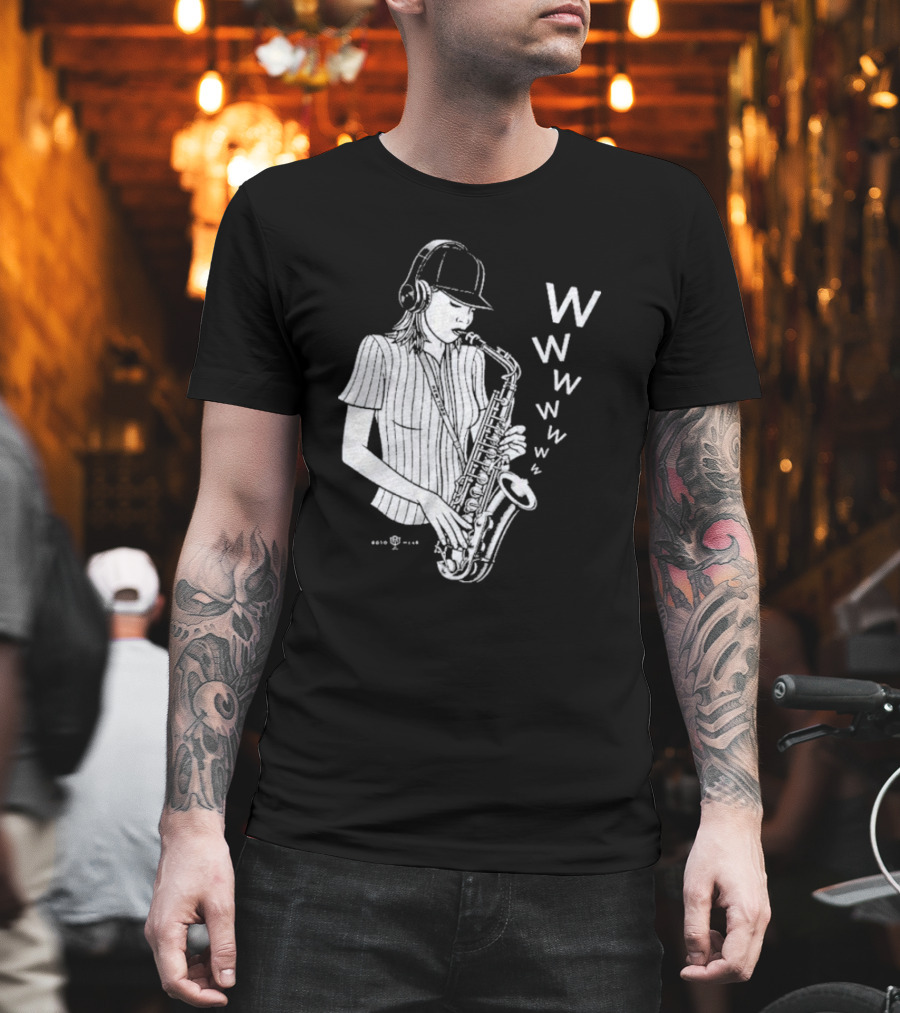 New York Yankees The Sax Lady T-Shirt