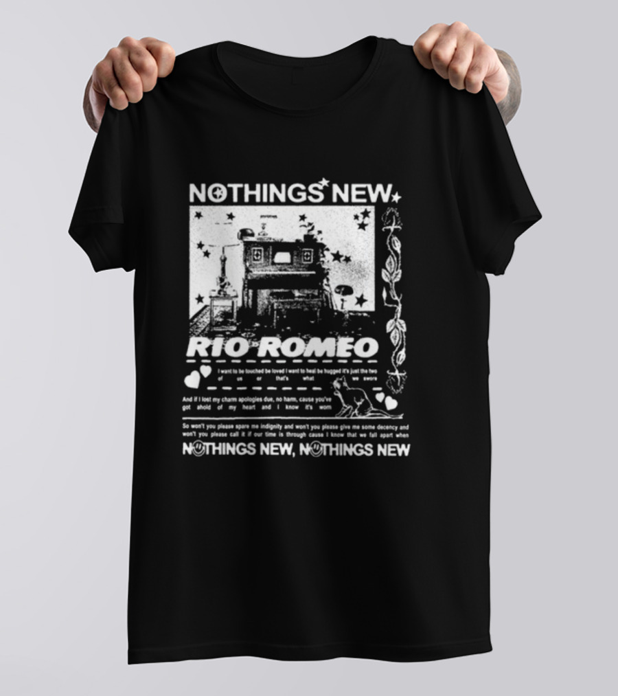 NOTHING'S NEW NOTHING'S NEW RIO ROMEO HOUSE STARS CATS BALLOONS T-Shirt
