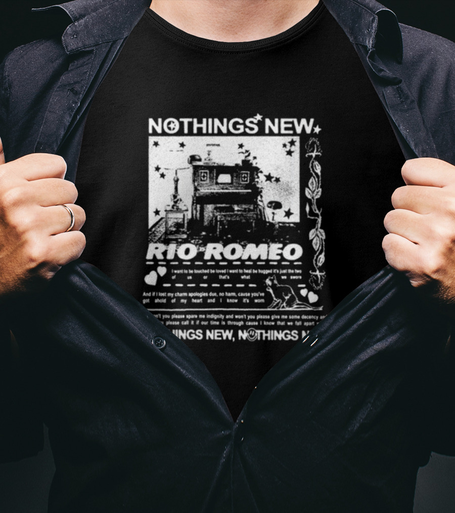 NOTHING'S NEW NOTHING'S NEW RIO ROMEO HOUSE STARS CATS BALLOONS T-Shirt