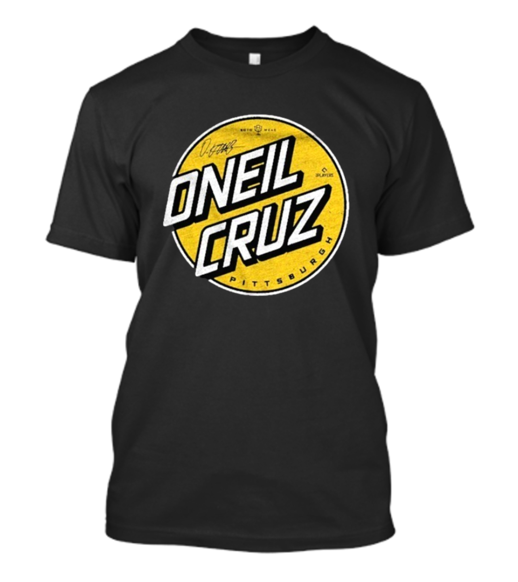 Oneil Cruz Pittsburgh Pirates Moto Wear Players Circle T-Shirt